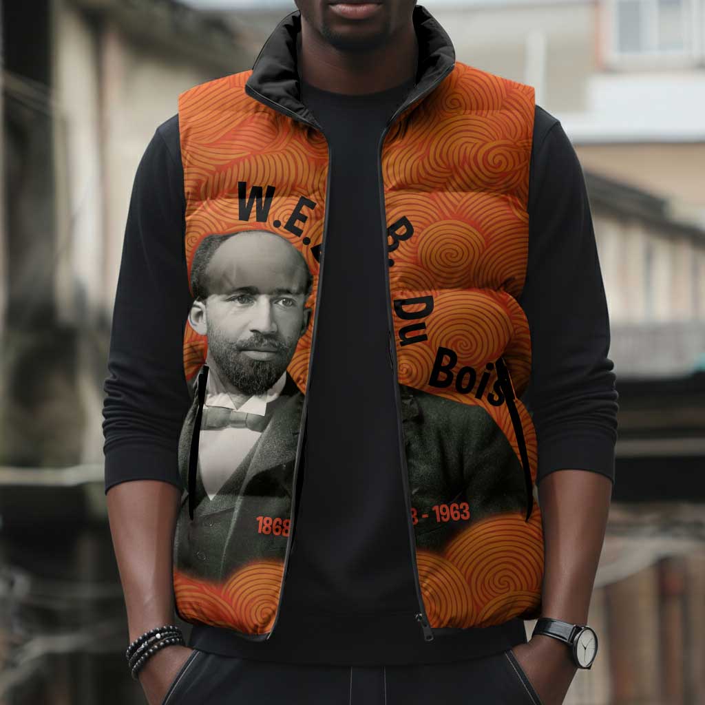 W.E.B. Du Bois Tribute Sleeveless Puffer Jacket W.E.B. Du Bois Tribute - African Pride
