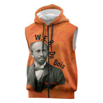 W.E.B. Du Bois Tribute Sleeveless Zip Hoodie W.E.B. Du Bois Tribute - African Pride