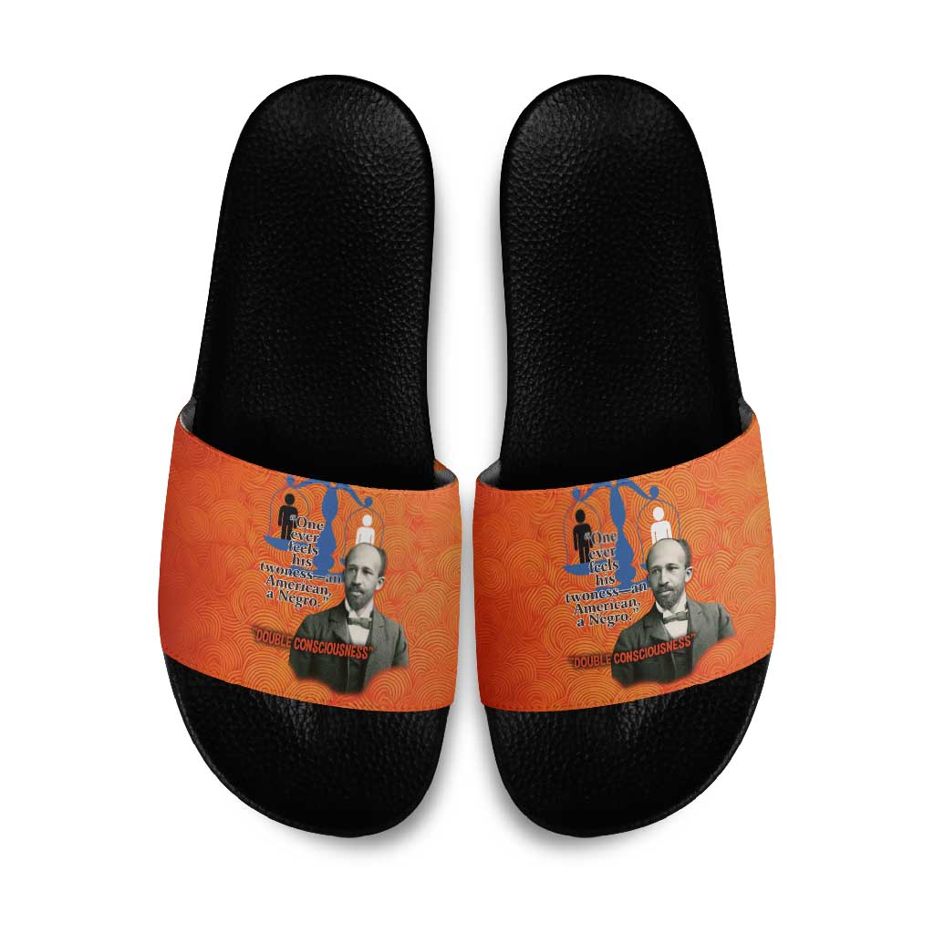 W.E.B. Du Bois Tribute Slide Sandals W.E.B. Du Bois Tribute - African Pride