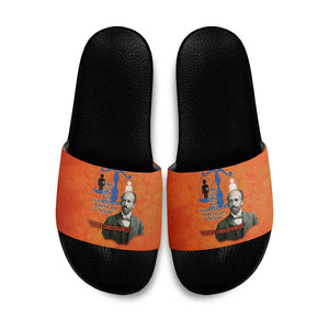 W.E.B. Du Bois Tribute Slide Sandals W.E.B. Du Bois Tribute - African Pride