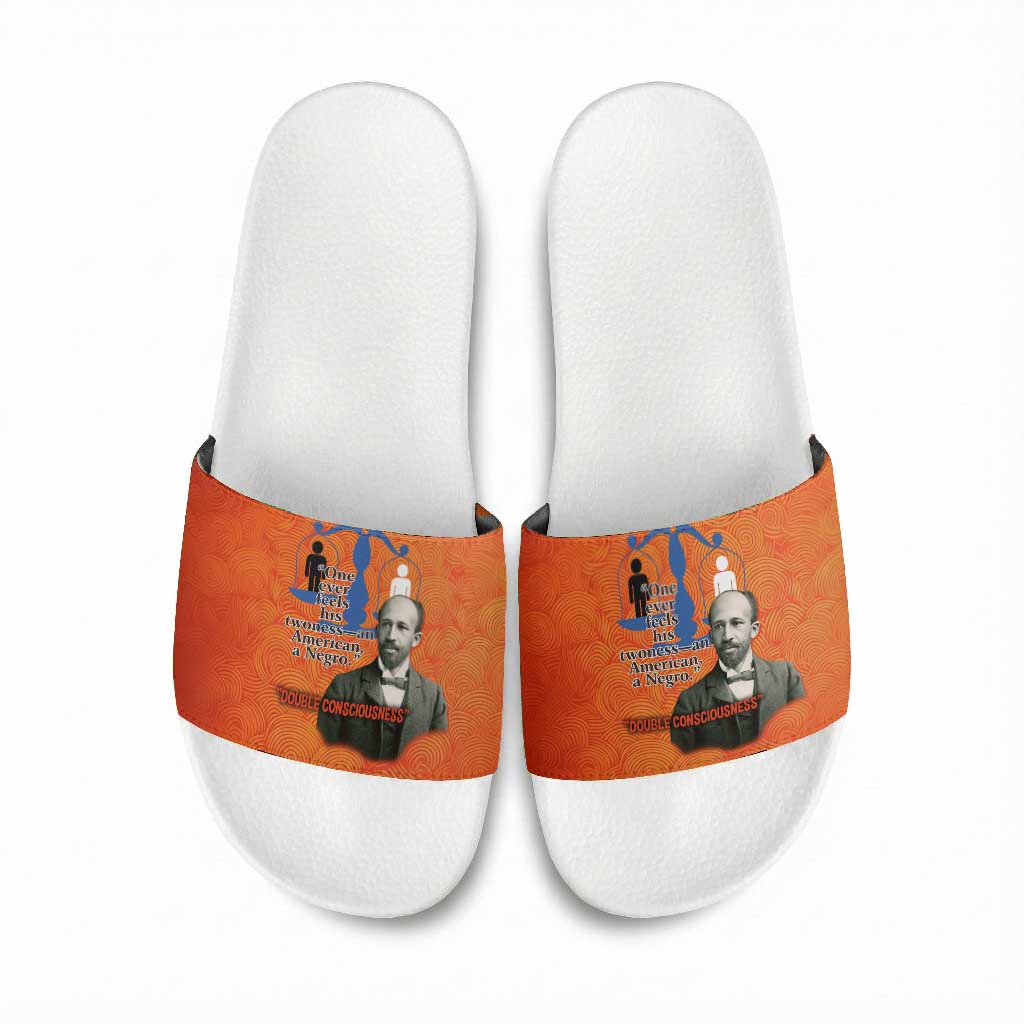 W.E.B. Du Bois Tribute Slide Sandals W.E.B. Du Bois Tribute - African Pride
