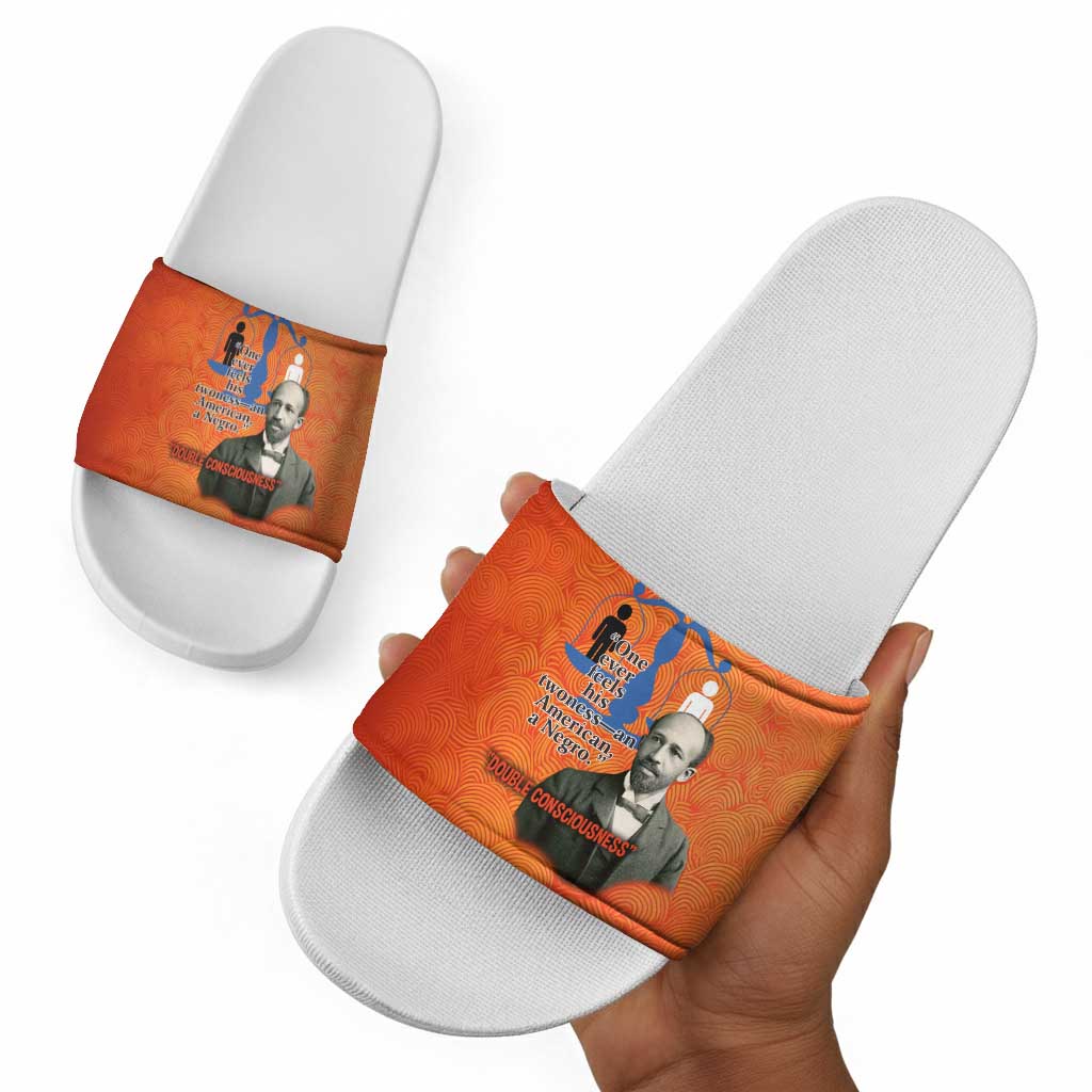 W.E.B. Du Bois Tribute Slide Sandals W.E.B. Du Bois Tribute - African Pride