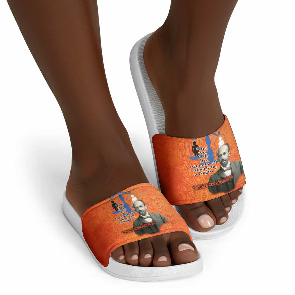 W.E.B. Du Bois Tribute Slide Sandals W.E.B. Du Bois Tribute - African Pride