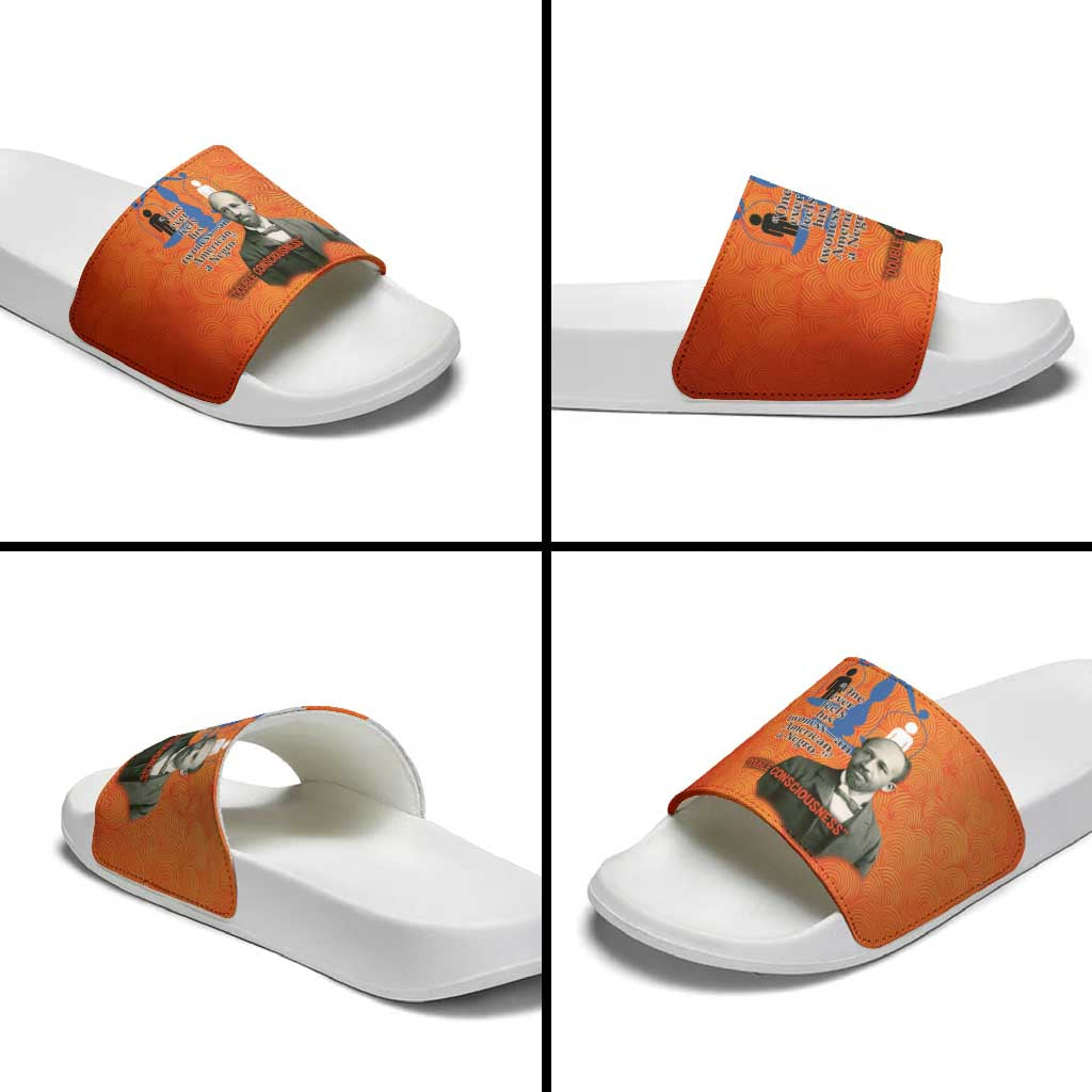 W.E.B. Du Bois Tribute Slide Sandals W.E.B. Du Bois Tribute - African Pride