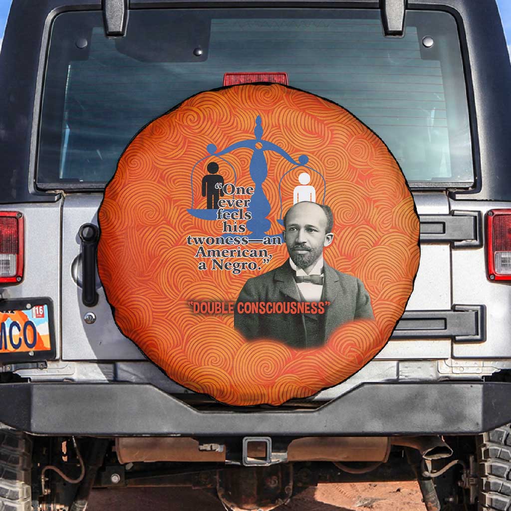 W.E.B. Du Bois Tribute Spare Tire Cover W.E.B. Du Bois Tribute - African Pride