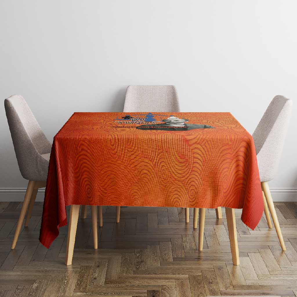 W.E.B. Du Bois Tribute Tablecloth W.E.B. Du Bois Tribute - African Pride