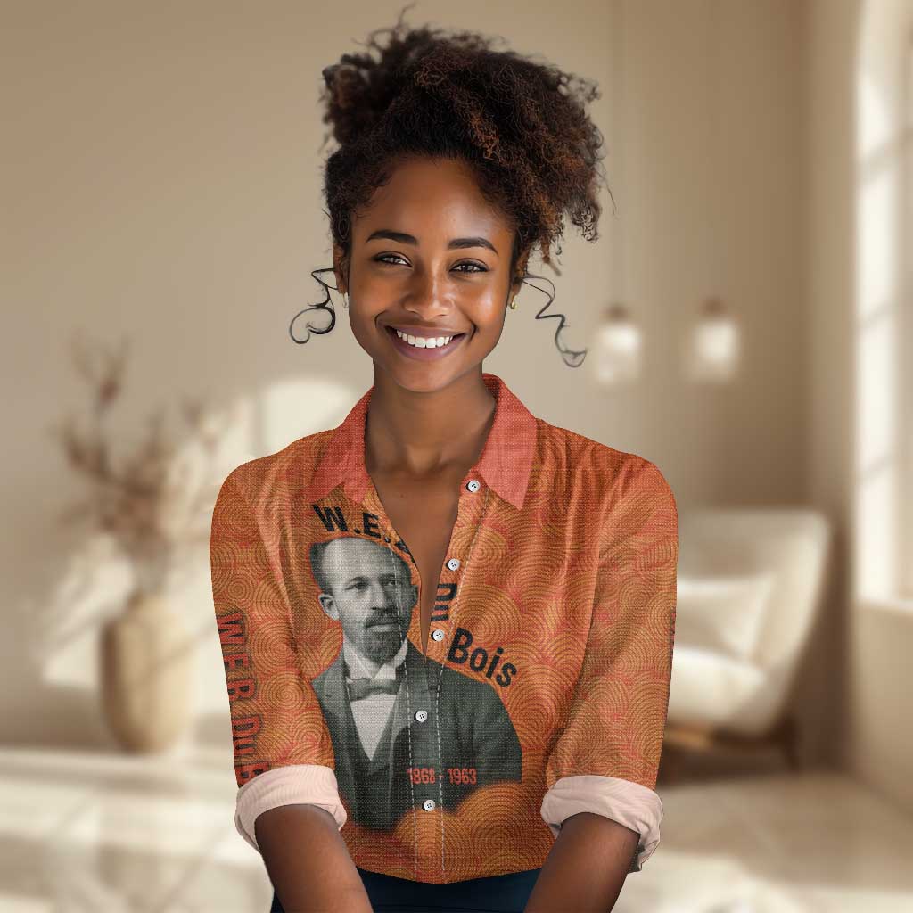 W.E.B. Du Bois Tribute Women Casual Shirt W.E.B. Du Bois Tribute - African Pride