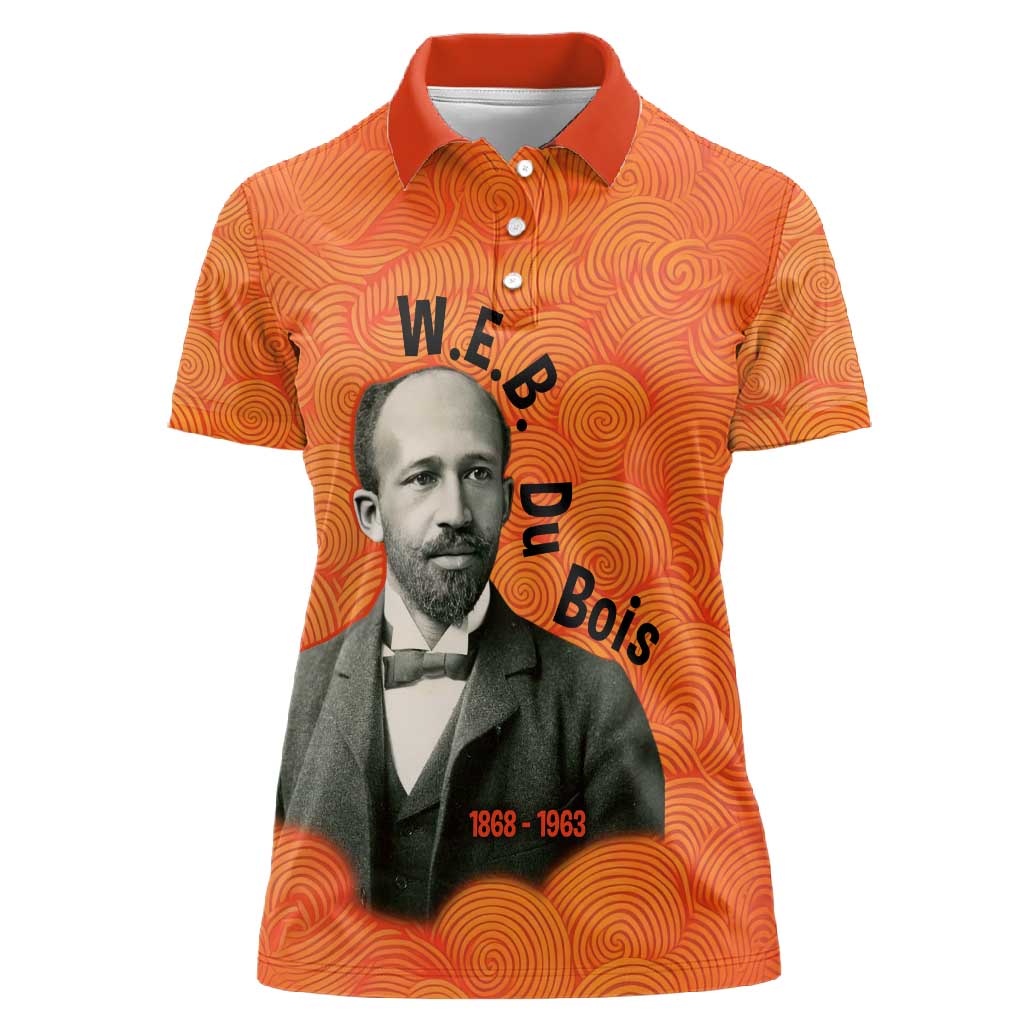 W.E.B. Du Bois Tribute Women Polo Shirt W.E.B. Du Bois Tribute TS04