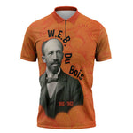 W.E.B. Du Bois Tribute Zipper Polo Shirt W.E.B. Du Bois Tribute - African Pride