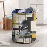 W.E.B. Du Bois Education is Liberation Laundry Basket Scholar, Activist, Visionary Tribute Design - African Pride