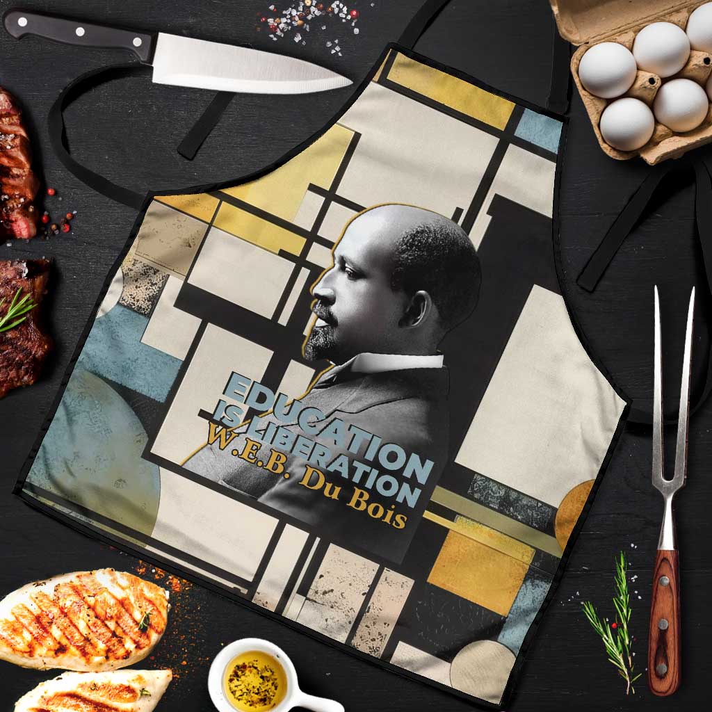 W.E.B. Du Bois Education is Liberation Apron Scholar, Activist, Visionary Tribute Design - African Pride