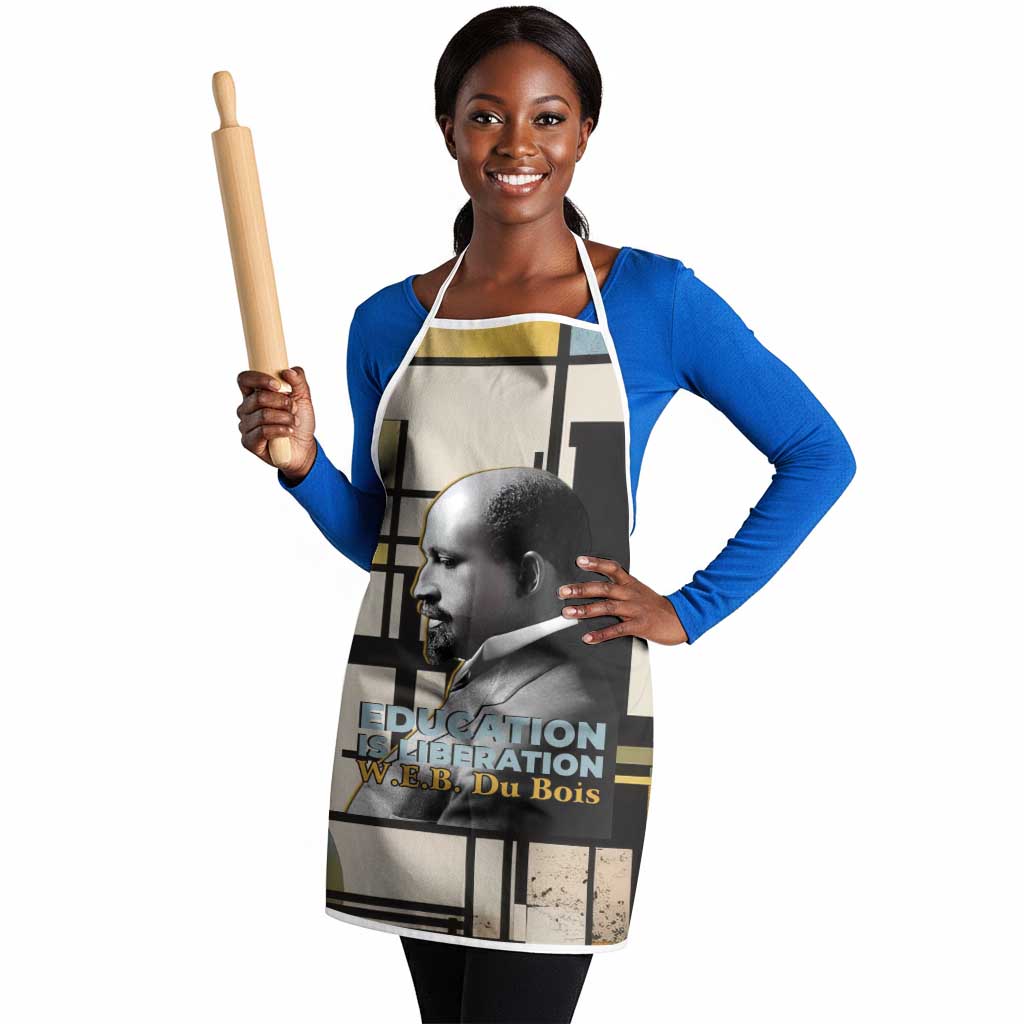 W.E.B. Du Bois Education is Liberation Apron Scholar, Activist, Visionary Tribute Design - African Pride