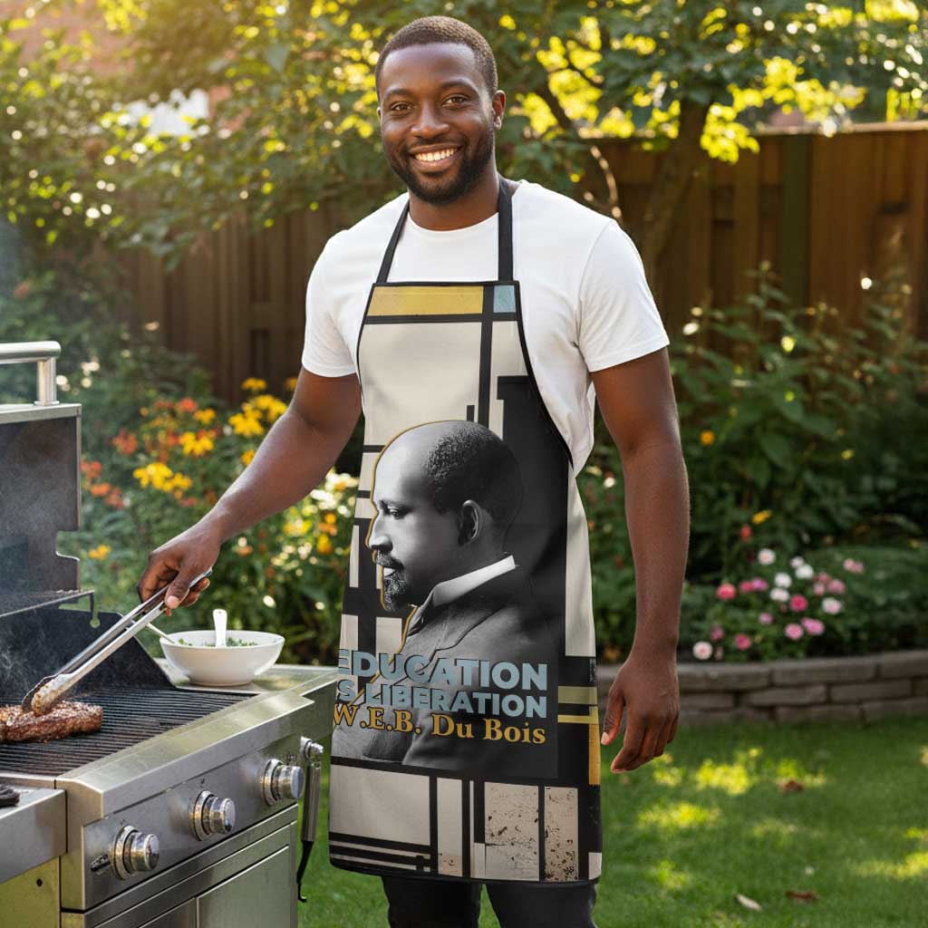 W.E.B. Du Bois Education is Liberation Apron Scholar, Activist, Visionary Tribute Design - African Pride