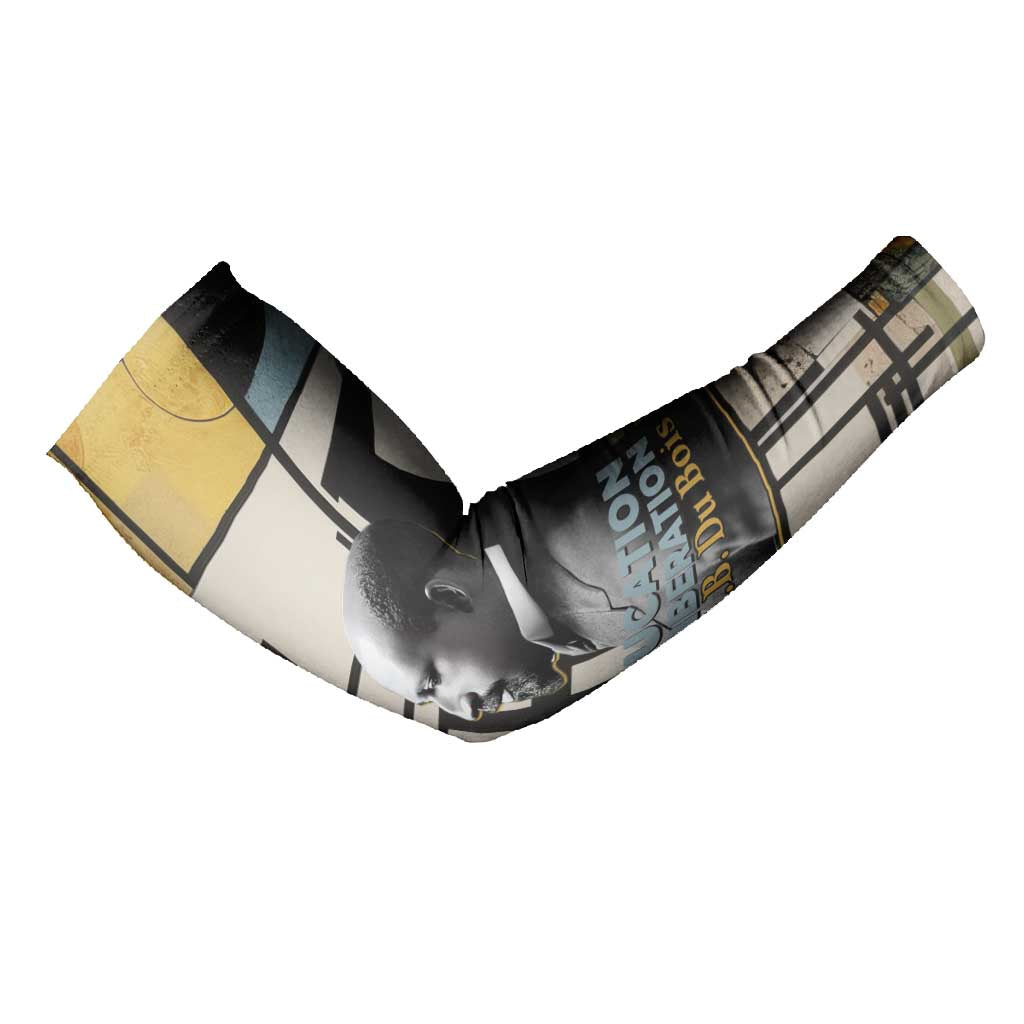 W.E.B. Du Bois Education is Liberation Arm Sleeves Scholar, Activist, Visionary Tribute Design - African Pride