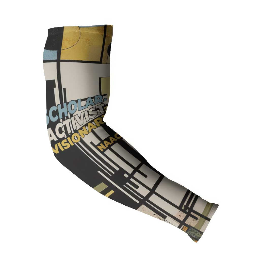 W.E.B. Du Bois Education is Liberation Arm Sleeves Scholar, Activist, Visionary Tribute Design - African Pride