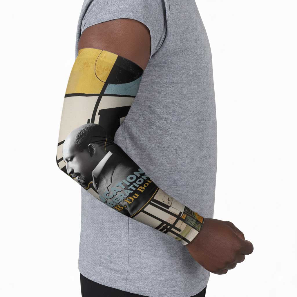 W.E.B. Du Bois Education is Liberation Arm Sleeves Scholar, Activist, Visionary Tribute Design - African Pride