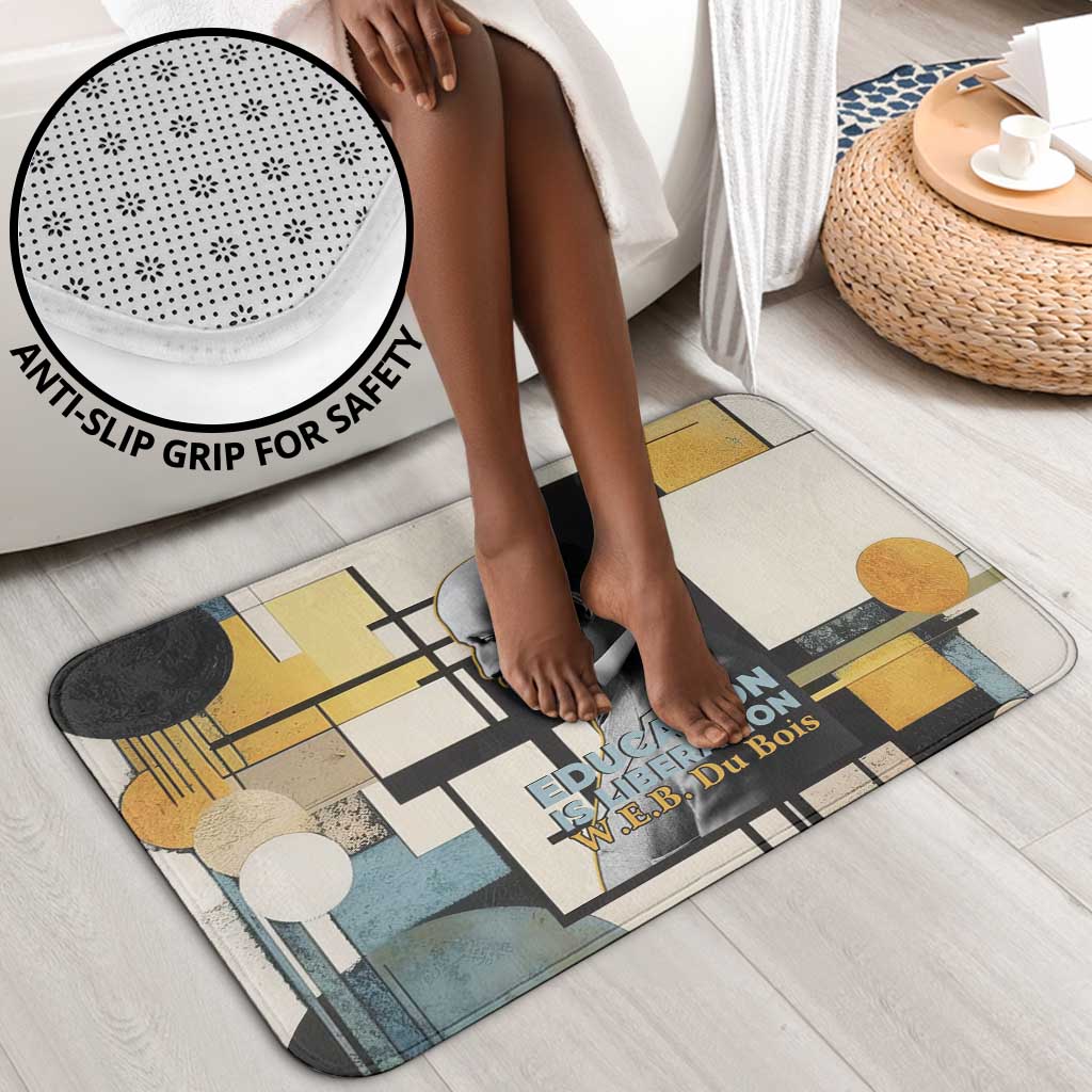 W.E.B. Du Bois Education is Liberation Bathroom Set Scholar, Activist, Visionary Tribute Design - African Pride