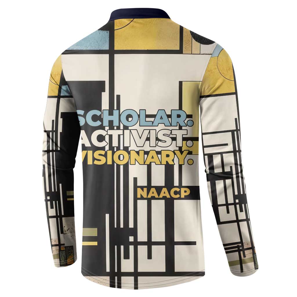 W.E.B. Du Bois Education is Liberation Button Sweatshirt Scholar, Activist, Visionary Tribute Design