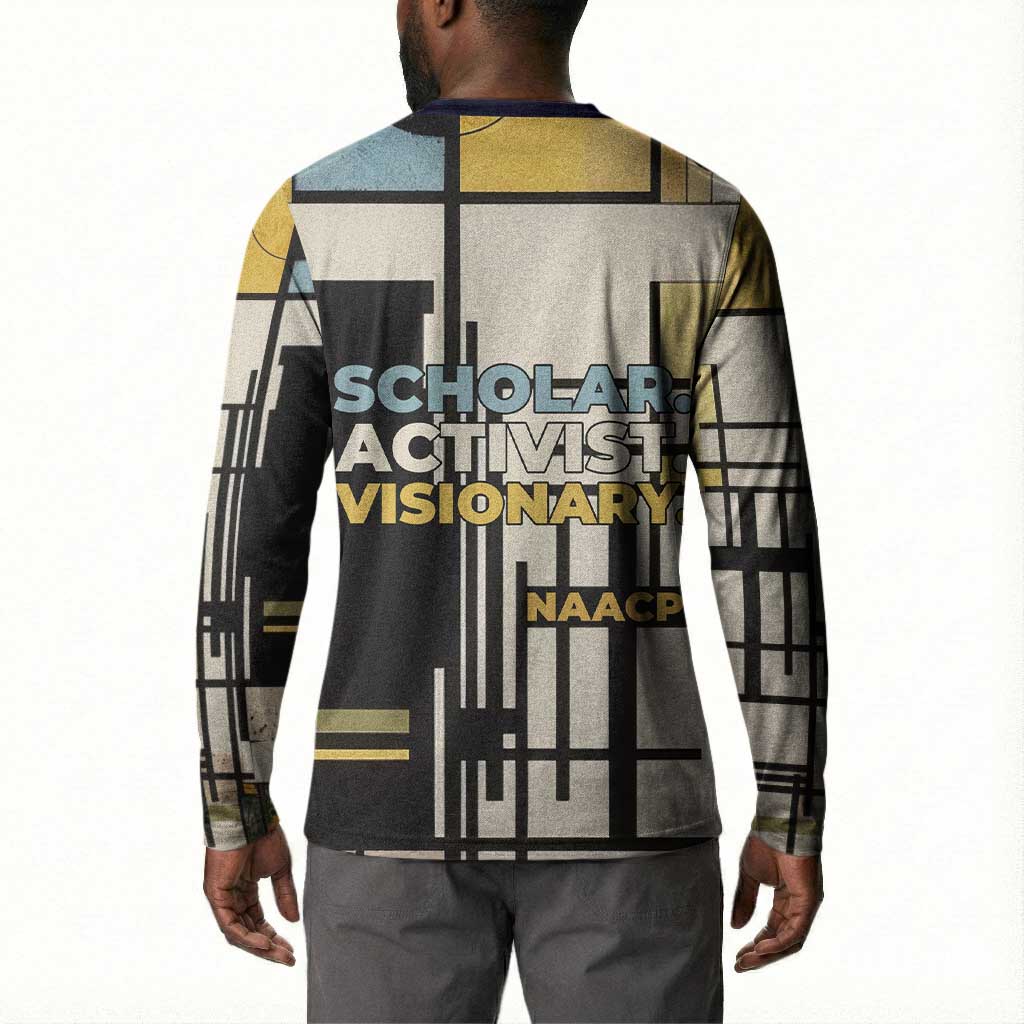 W.E.B. Du Bois Education is Liberation Button Sweatshirt Scholar, Activist, Visionary Tribute Design