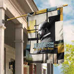 W.E.B. Du Bois Education is Liberation Garden Flag Scholar, Activist, Visionary Tribute Design - African Pride