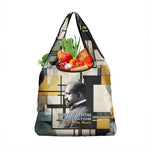 W.E.B. Du Bois Education is Liberation Grocery Bag Scholar, Activist, Visionary Tribute Design - African Pride