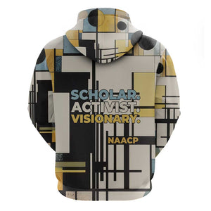 W.E.B. Du Bois Education is Liberation Hoodie Scholar, Activist, Visionary Tribute Design - African Pride