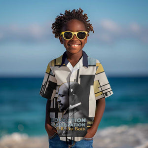 W.E.B. Du Bois Education is Liberation Kid Hawaiian Shirt Scholar, Activist, Visionary Tribute Design TS04