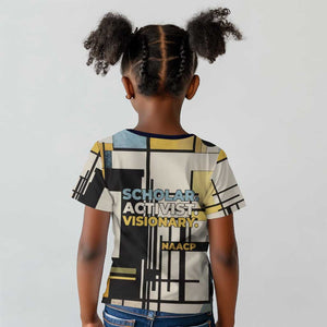 W.E.B. Du Bois Education is Liberation Kid T shirt Scholar, Activist, Visionary Tribute Design TS04