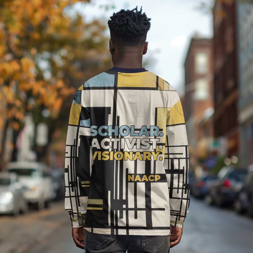 W.E.B. Du Bois Education is Liberation Long Sleeve Shirt Scholar, Activist, Visionary Tribute Design - African Pride