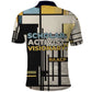 W.E.B. Du Bois Education is Liberation Polo Shirt Scholar, Activist, Visionary Tribute Design TS04