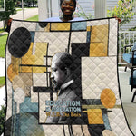 W.E.B. Du Bois Education is Liberation Quilt Scholar, Activist, Visionary Tribute Design - African Pride