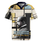 W.E.B. Du Bois Education is Liberation Rugby Jersey Scholar, Activist, Visionary Tribute Design TS04