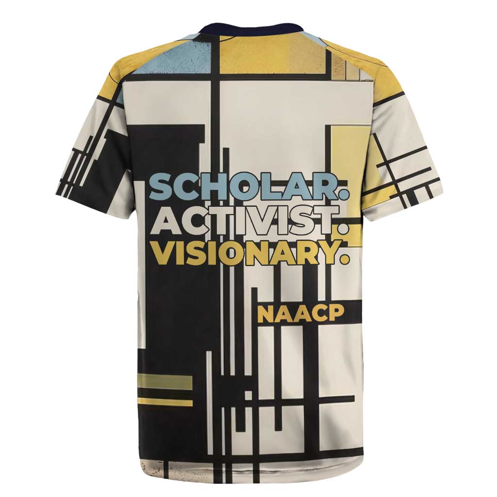 W.E.B. Du Bois Education is Liberation Rugby Jersey Scholar, Activist, Visionary Tribute Design TS04