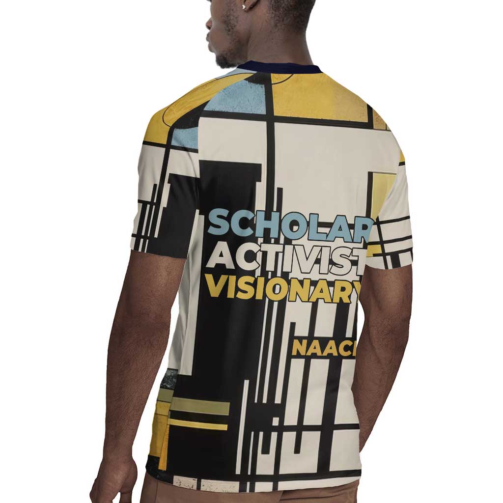 W.E.B. Du Bois Education is Liberation Rugby Jersey Scholar, Activist, Visionary Tribute Design TS04