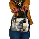 W.E.B. Du Bois Education is Liberation Shoulder Handbag Scholar, Activist, Visionary Tribute Design - African Pride