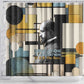 W.E.B. Du Bois Education is Liberation Shower Curtain Scholar, Activist, Visionary Tribute Design - African Pride