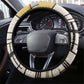 W.E.B. Du Bois Education is Liberation Steering Wheel Cover Scholar, Activist, Visionary Tribute Design - African Pride