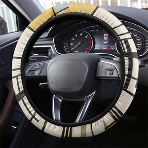 W.E.B. Du Bois Education is Liberation Steering Wheel Cover Scholar, Activist, Visionary Tribute Design - African Pride