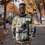 W.E.B. Du Bois Education is Liberation Sweatshirt Scholar, Activist, Visionary Tribute Design - African Pride