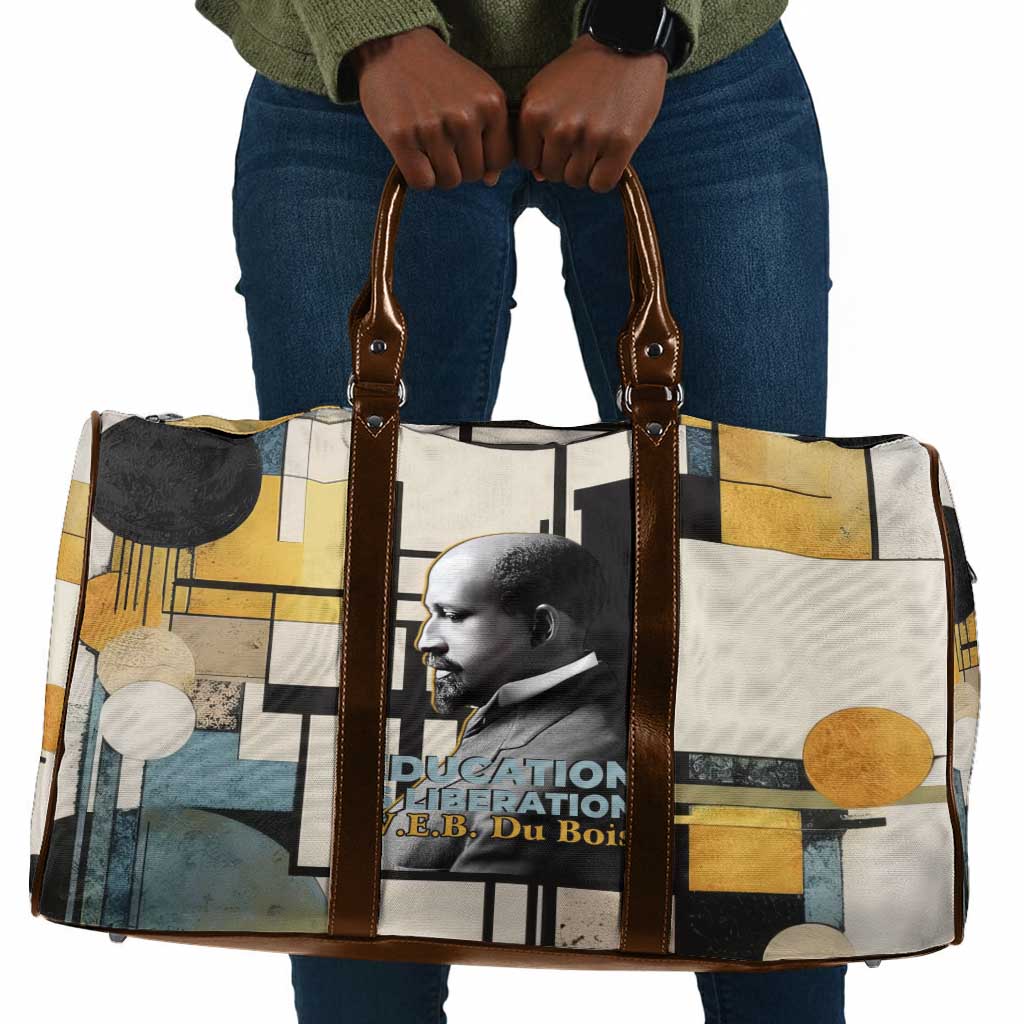 W.E.B. Du Bois Education is Liberation Travel Bag Scholar, Activist, Visionary Tribute Design - African Pride