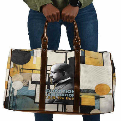 W.E.B. Du Bois Education is Liberation Travel Bag Scholar, Activist, Visionary Tribute Design - African Pride