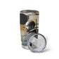 W.E.B. Du Bois Education is Liberation Tumbler Cup Scholar, Activist, Visionary Tribute Design - African Pride