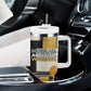 W.E.B. Du Bois Education is Liberation Tumbler With Handle Scholar, Activist, Visionary Tribute Design - African Pride