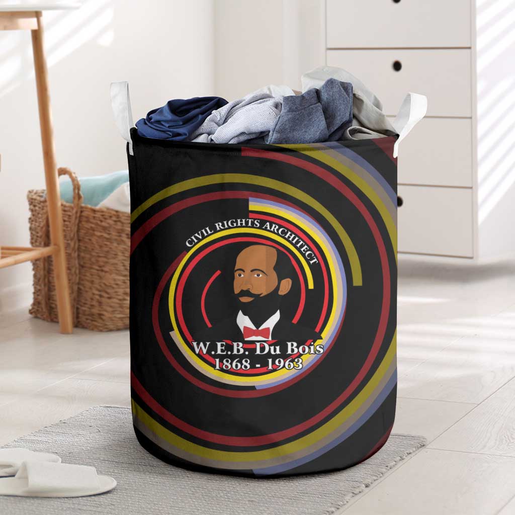 W.E.B. Du Bois Civil Rights Architect Laundry Basket Niagara Movement - NAACP Tribute Design - African Pride