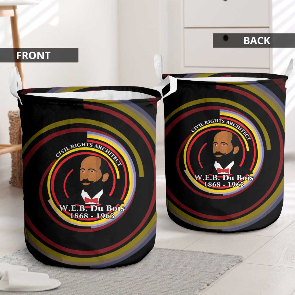 W.E.B. Du Bois Civil Rights Architect Laundry Basket Niagara Movement - NAACP Tribute Design - African Pride