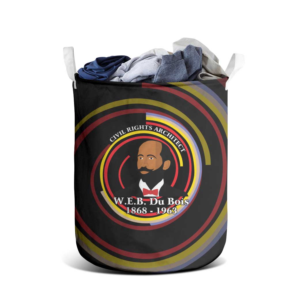 W.E.B. Du Bois Civil Rights Architect Laundry Basket Niagara Movement - NAACP Tribute Design - African Pride