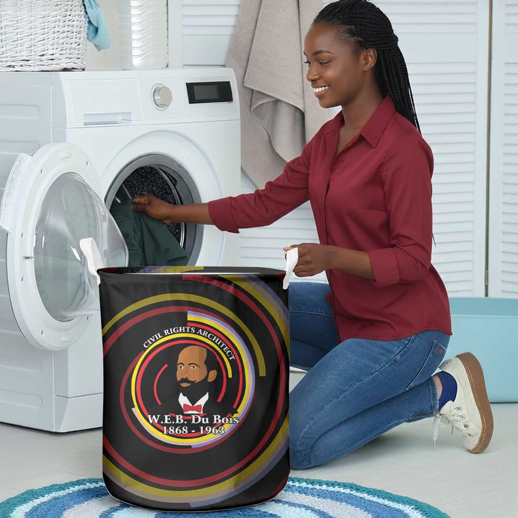 W.E.B. Du Bois Civil Rights Architect Laundry Basket Niagara Movement - NAACP Tribute Design - African Pride