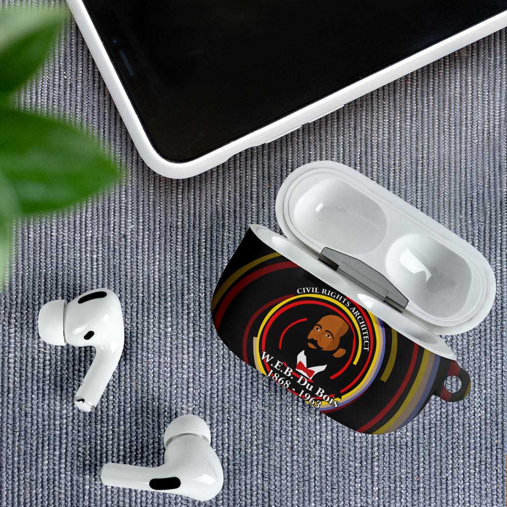 W.E.B. Du Bois Civil Rights Architect AirPods Case Niagara Movement - NAACP Tribute Design - African Pride