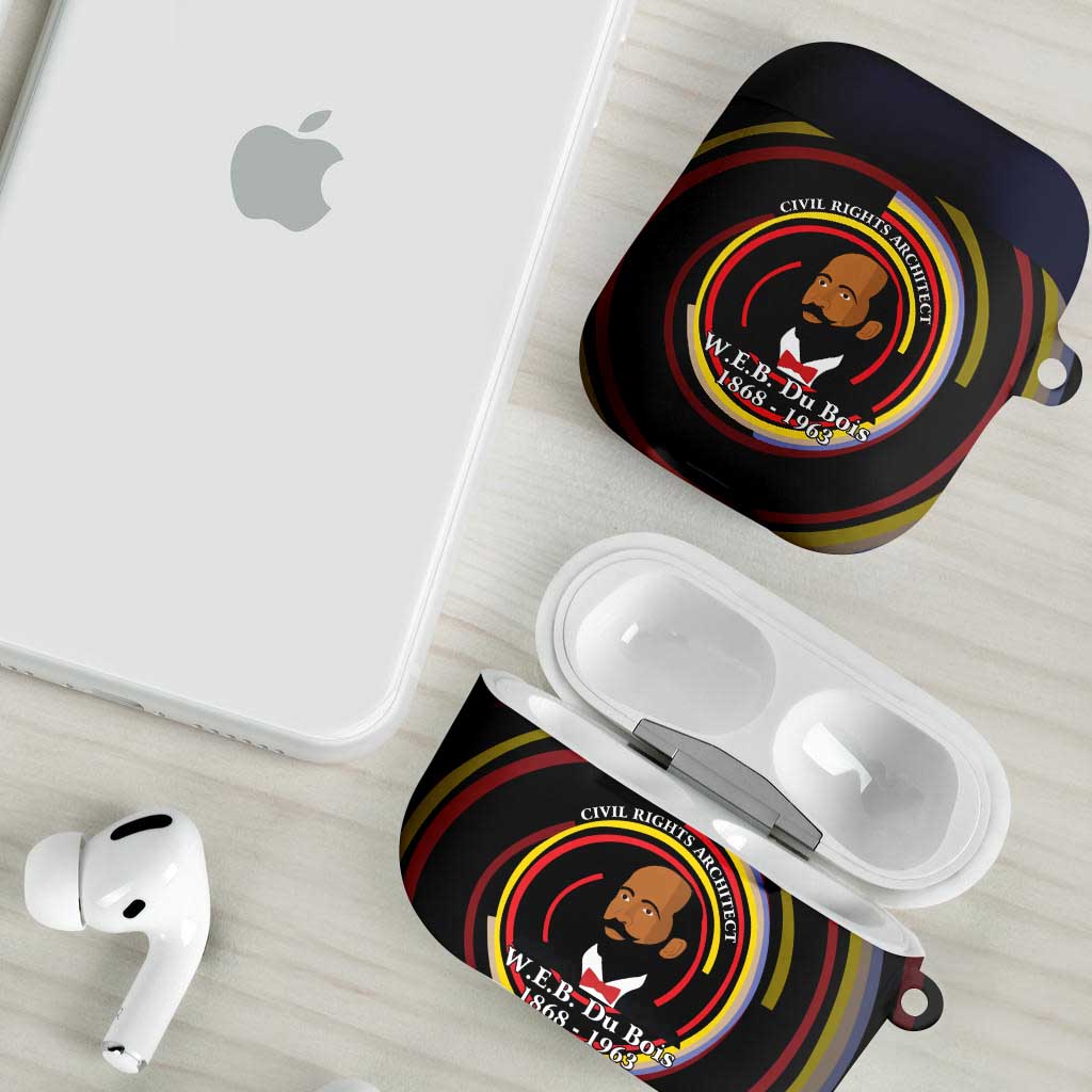 W.E.B. Du Bois Civil Rights Architect AirPods Case Niagara Movement - NAACP Tribute Design - African Pride
