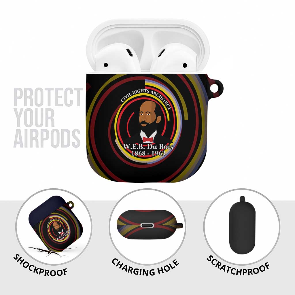 W.E.B. Du Bois Civil Rights Architect AirPods Case Niagara Movement - NAACP Tribute Design - African Pride